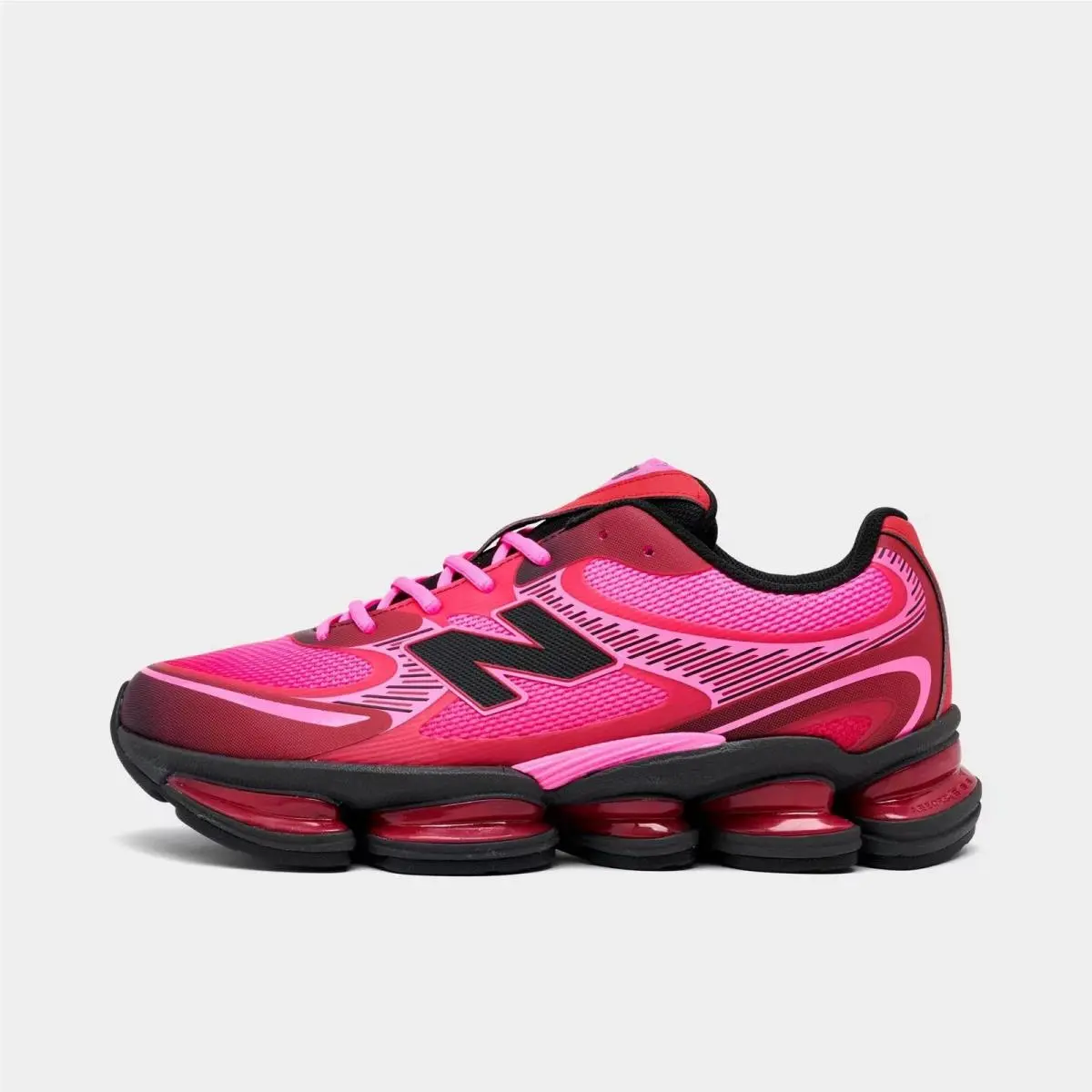 New Balance Abzorb 2000 Womens Sz 6.5 Shoes Pink Heat/shadow Red U200082I New