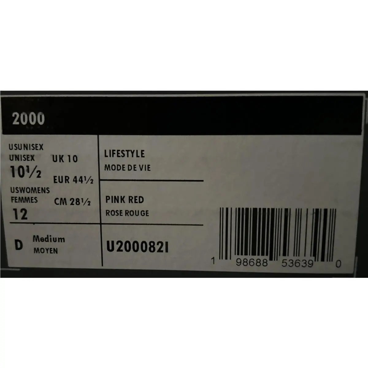 New Balance shoes - New Balance 2000 - U200082I - Multicolor 5