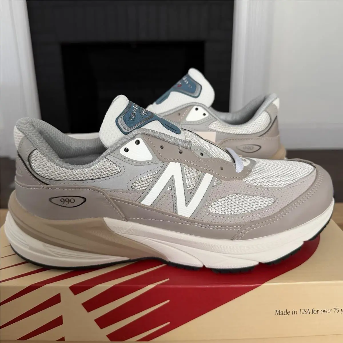 New Balance x Teddy Santis 990v6 Made In Usa Moonrock - Size 7.5 - U990MM6