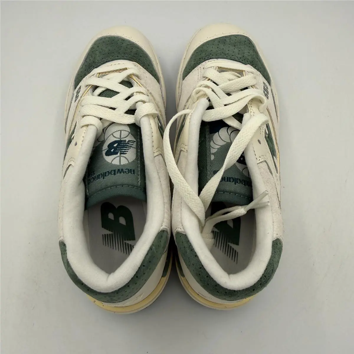 New Balance shoes - New Balance 550 - BBW550PE - Sea Salt/Dark Juniper 4