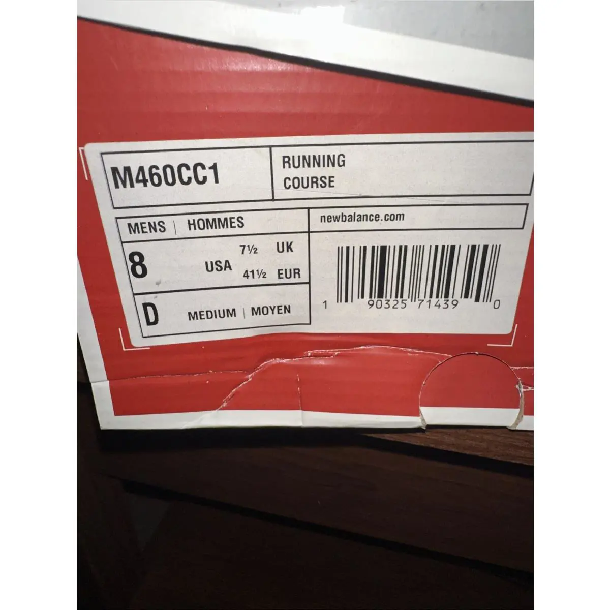 New Balance shoes - 460 - M460CC1 - Gray (UPC: 0190325714390) 6