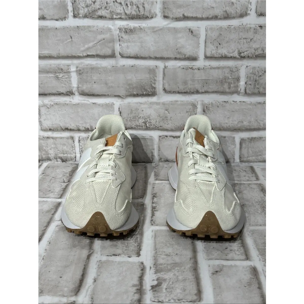 New Balance shoes - New Balance 327 - WS327RA - White Brown 0