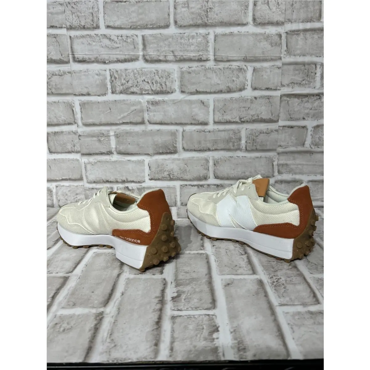 New Balance shoes - New Balance 327 - WS327RA - White Brown 2