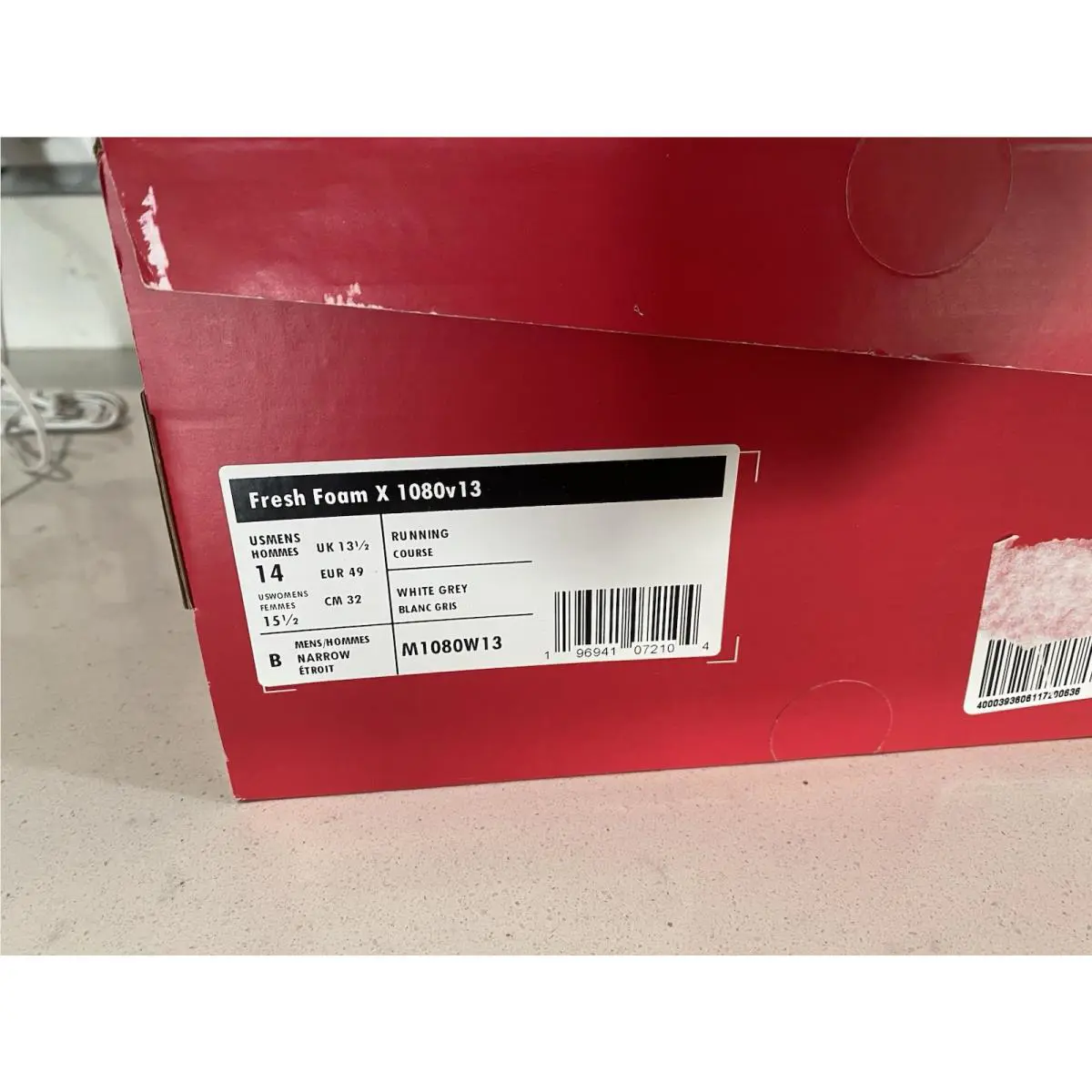 New Balance shoes - White/Grey 3