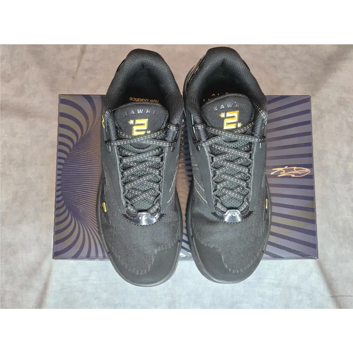 New Balance shoes - New Balance KAWHI 4 - KAWHI - Black/Gold 0