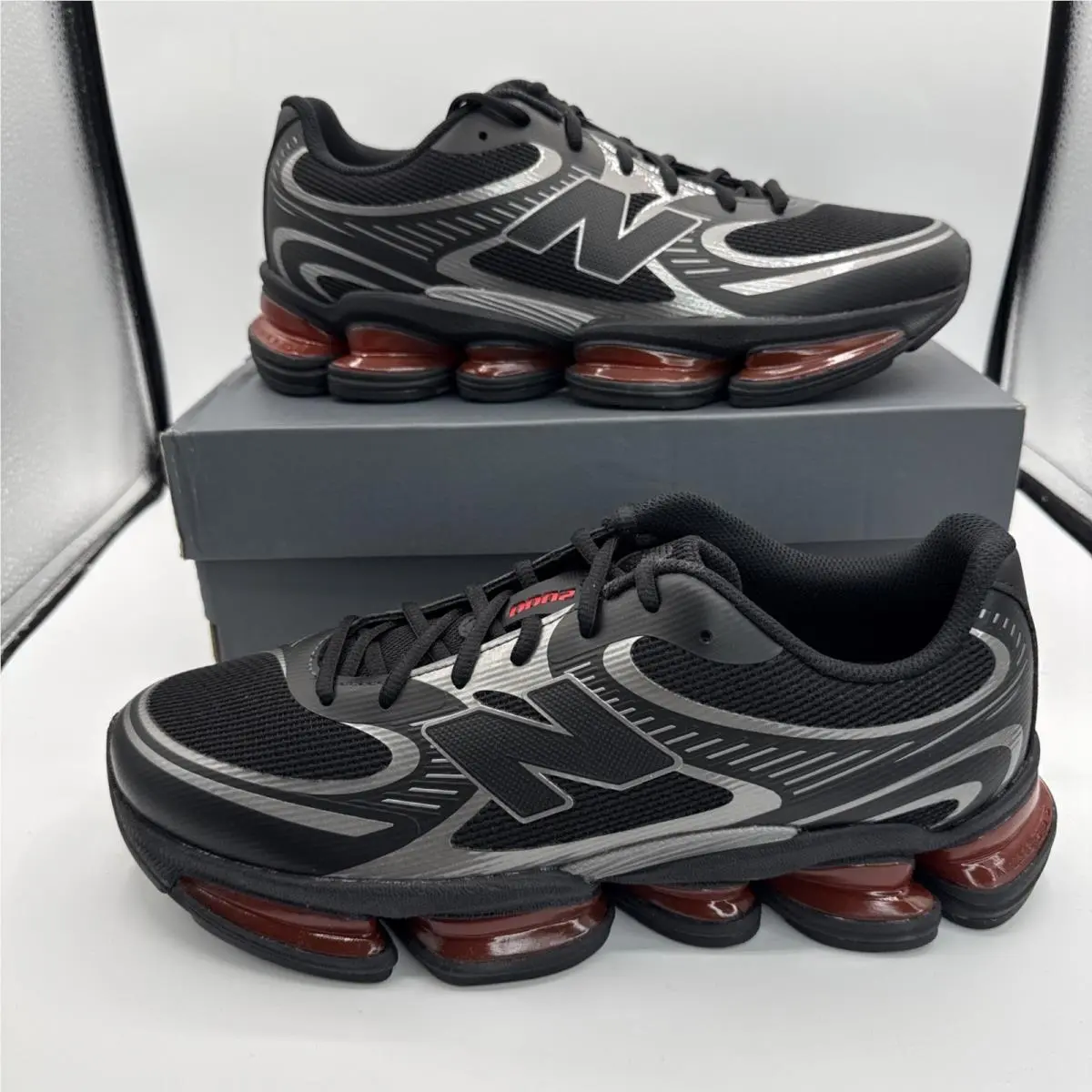 New Balance Abzorb 2000 Men`s Size 12 Black/grey Running Shoes U20008LL New