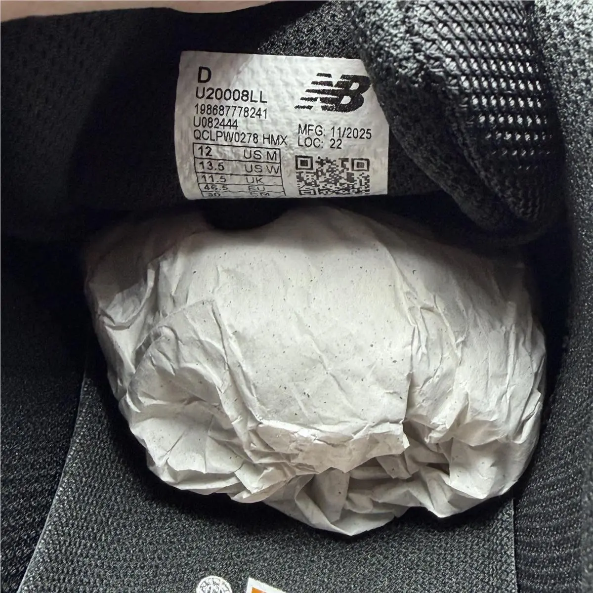 New Balance shoes - New Balance Abzorb 2000 - Abzorb - U20008LL - Black (UPC: 0198687778241) 10
