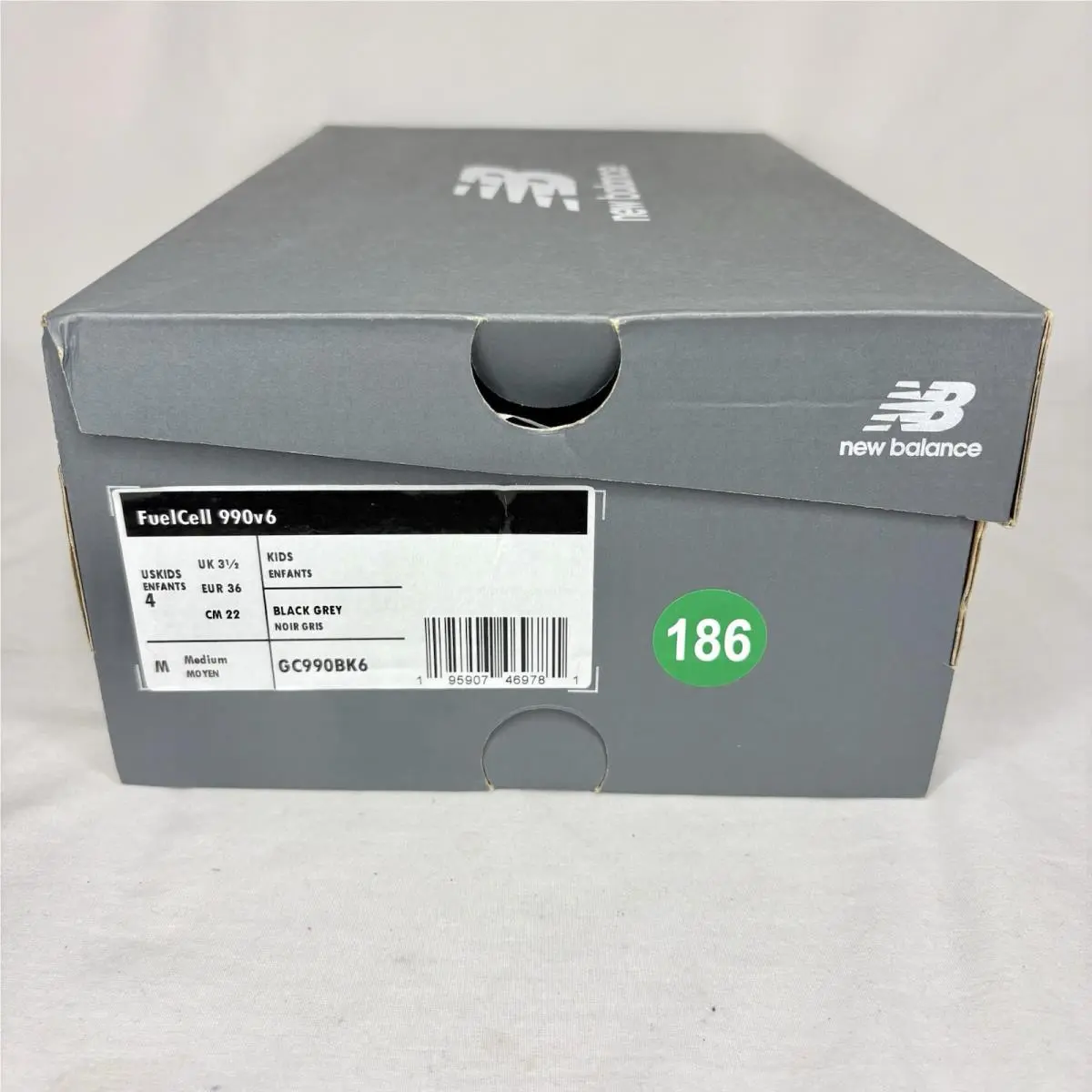 New Balance shoes - New Balance 990 - GC990BK6 - Black (UPC: 195907469781) 7