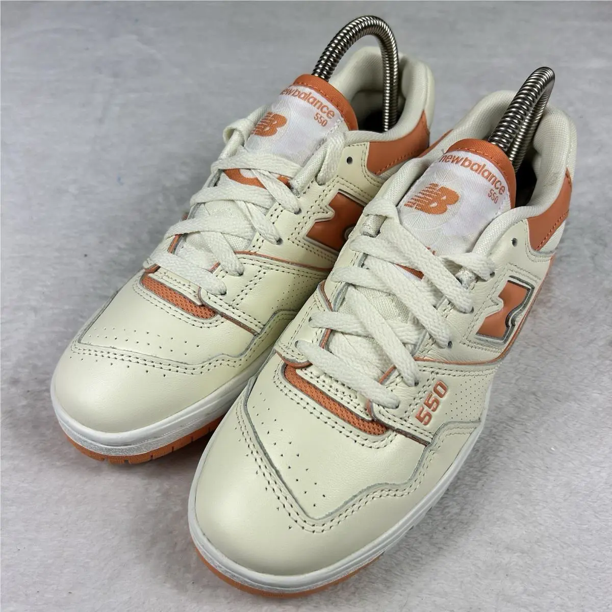 New Balance shoes - New Balance 550 - BBW550AJ - beige - orange (UPC: 0197966557065) 2