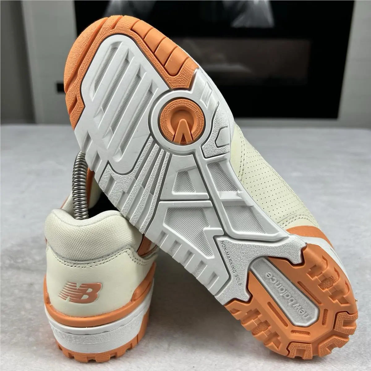 New Balance shoes - New Balance 550 - BBW550AJ - beige - orange (UPC: 0197966557065) 11