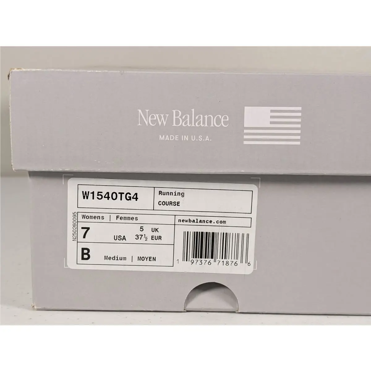 New Balance shoes - W1540TG4 - W1540TG4 - Silver (UPC: 008678938779) 11