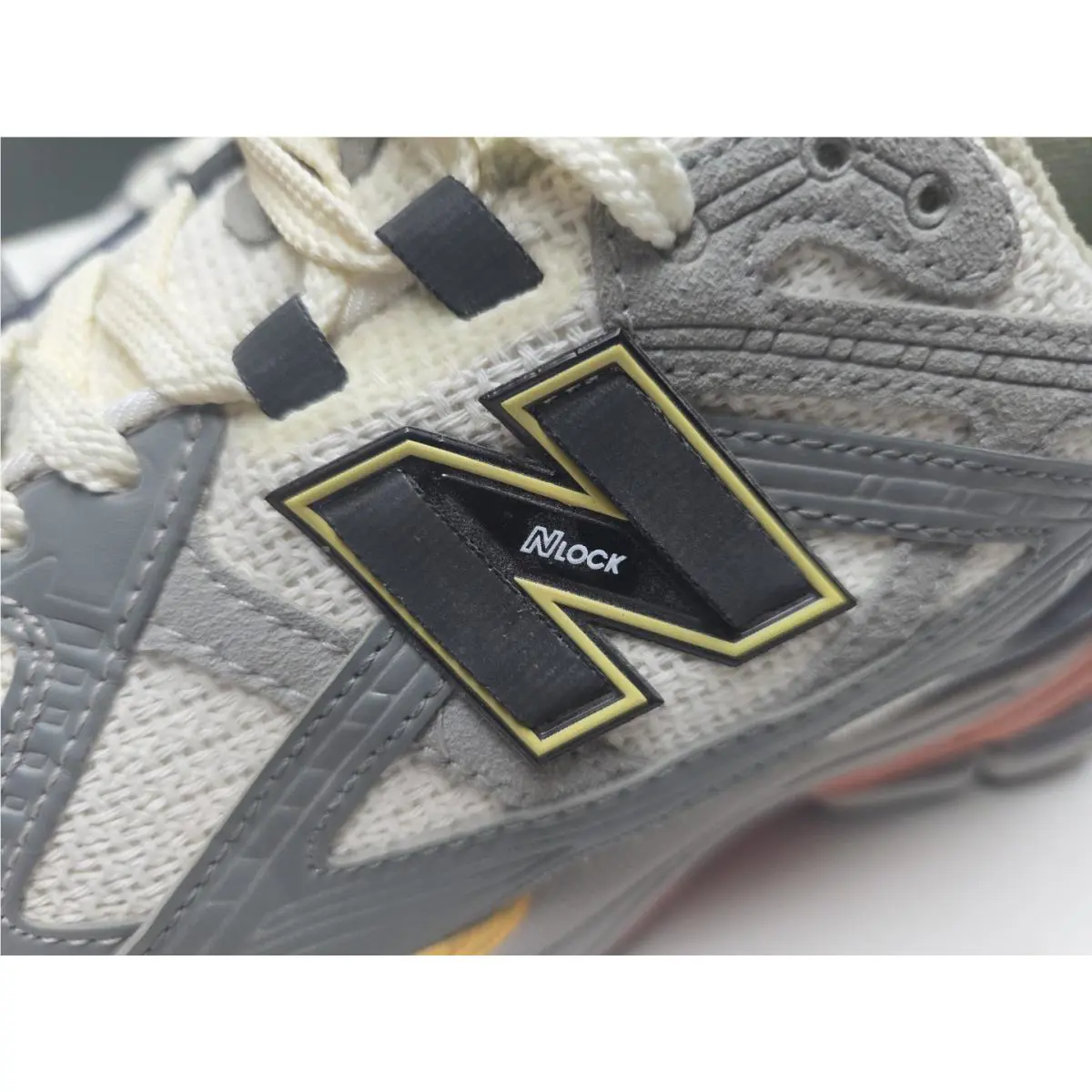 New Balance shoes - New Balance 1906 - M1906NG1 - Gray, Manufacturer: Rice Grey Orange (UPC: 197967525926) 4
