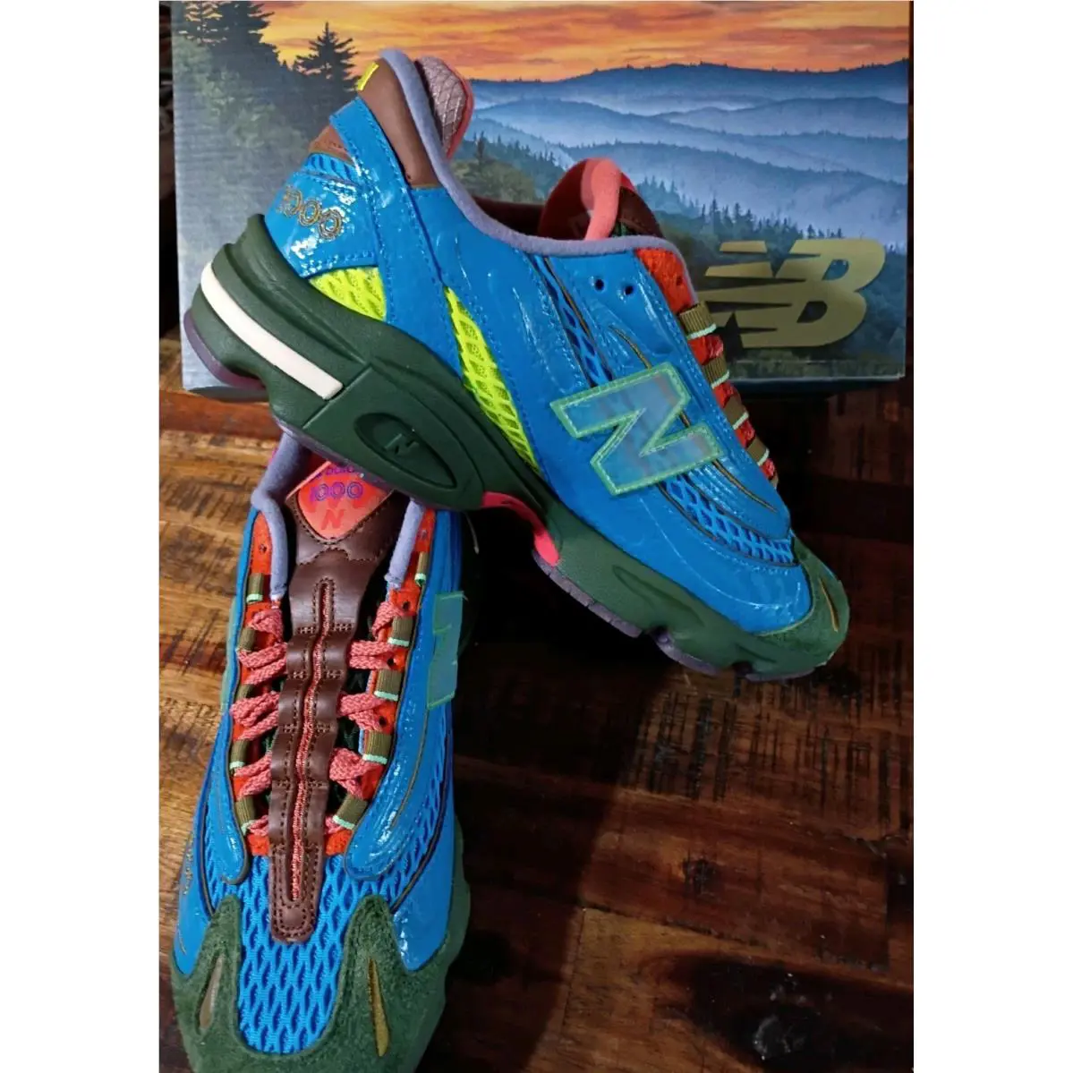 Mens New Balance Salehe Bembury x1000 Fog Be The Cloud-M1000BM Sz 8.5 Factorybox