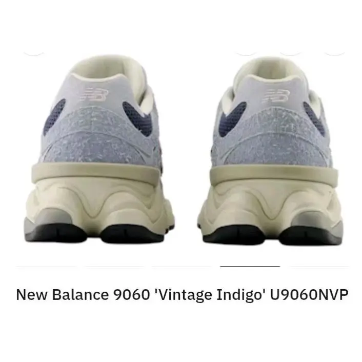 New Balance shoes - New Balance 9060 - U9060NVP - Light Arctic Grey/Vintage Indigo/Pink Granit 8