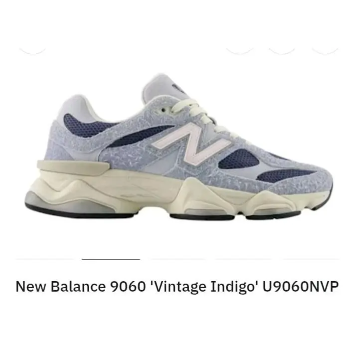 New Balance shoes - New Balance 9060 - U9060NVP - Light Arctic Grey/Vintage Indigo/Pink Granit 1