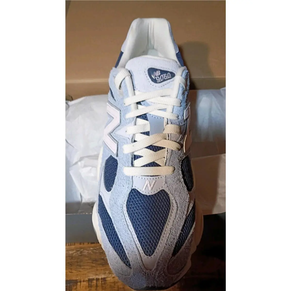 New Balance shoes - New Balance 9060 - U9060NVP - Light Arctic Grey/Vintage Indigo/Pink Granit 4