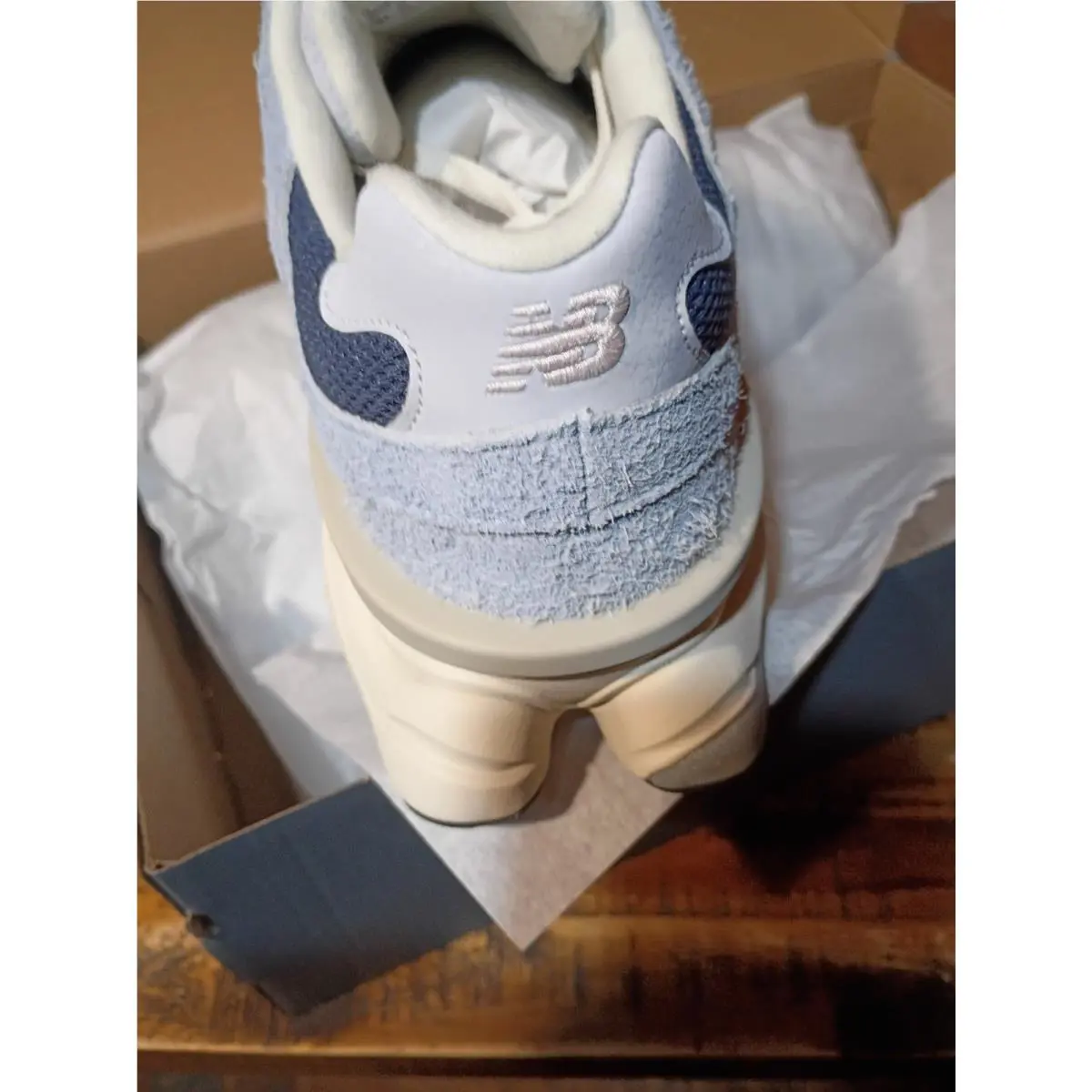 New Balance shoes - New Balance 9060 - U9060NVP - Light Arctic Grey/Vintage Indigo/Pink Granit 5