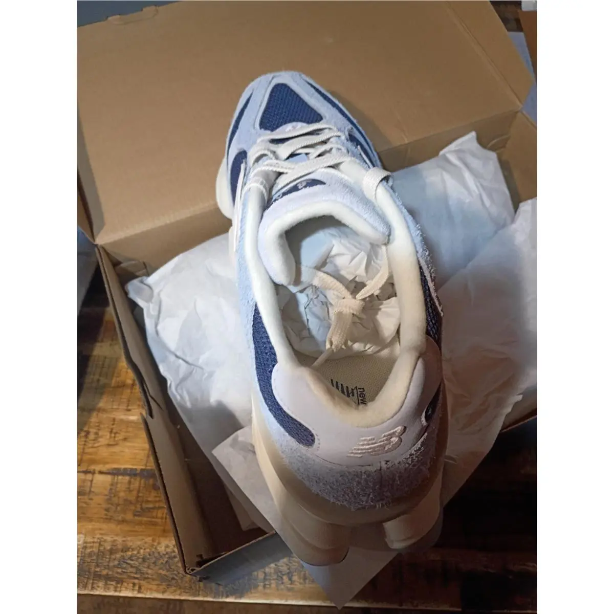 New Balance shoes - New Balance 9060 - U9060NVP - Light Arctic Grey/Vintage Indigo/Pink Granit 7