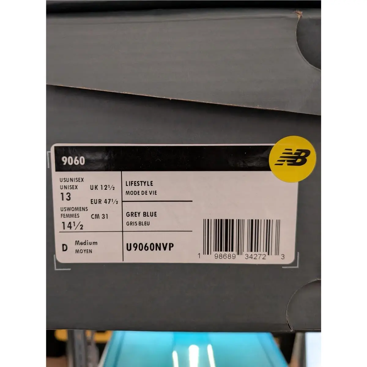 New Balance shoes - New Balance 9060 - U9060NVP - Blue 6