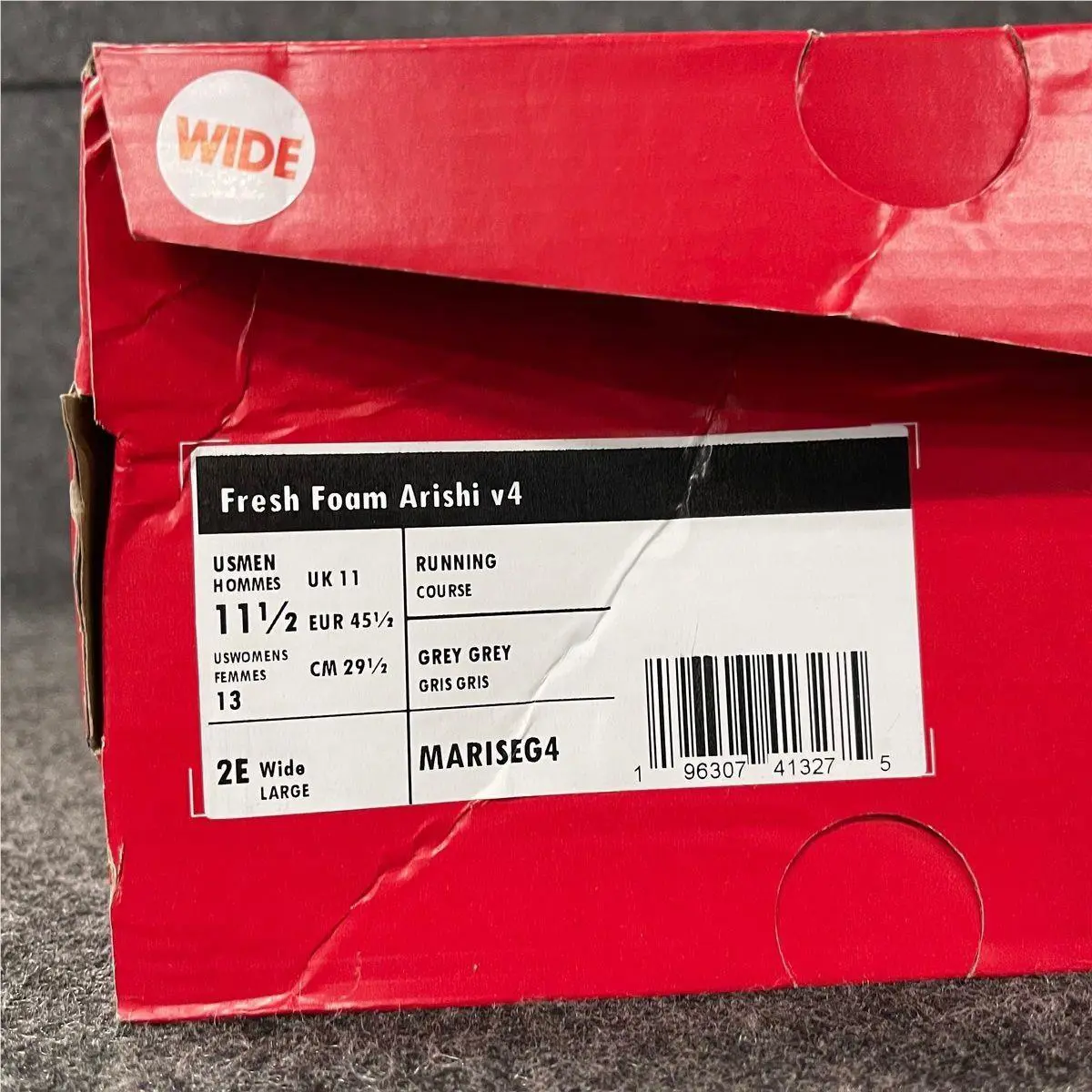 New Balance shoes - VS191320 - vs-191320 - Gray (UPC: 196307413275) 1