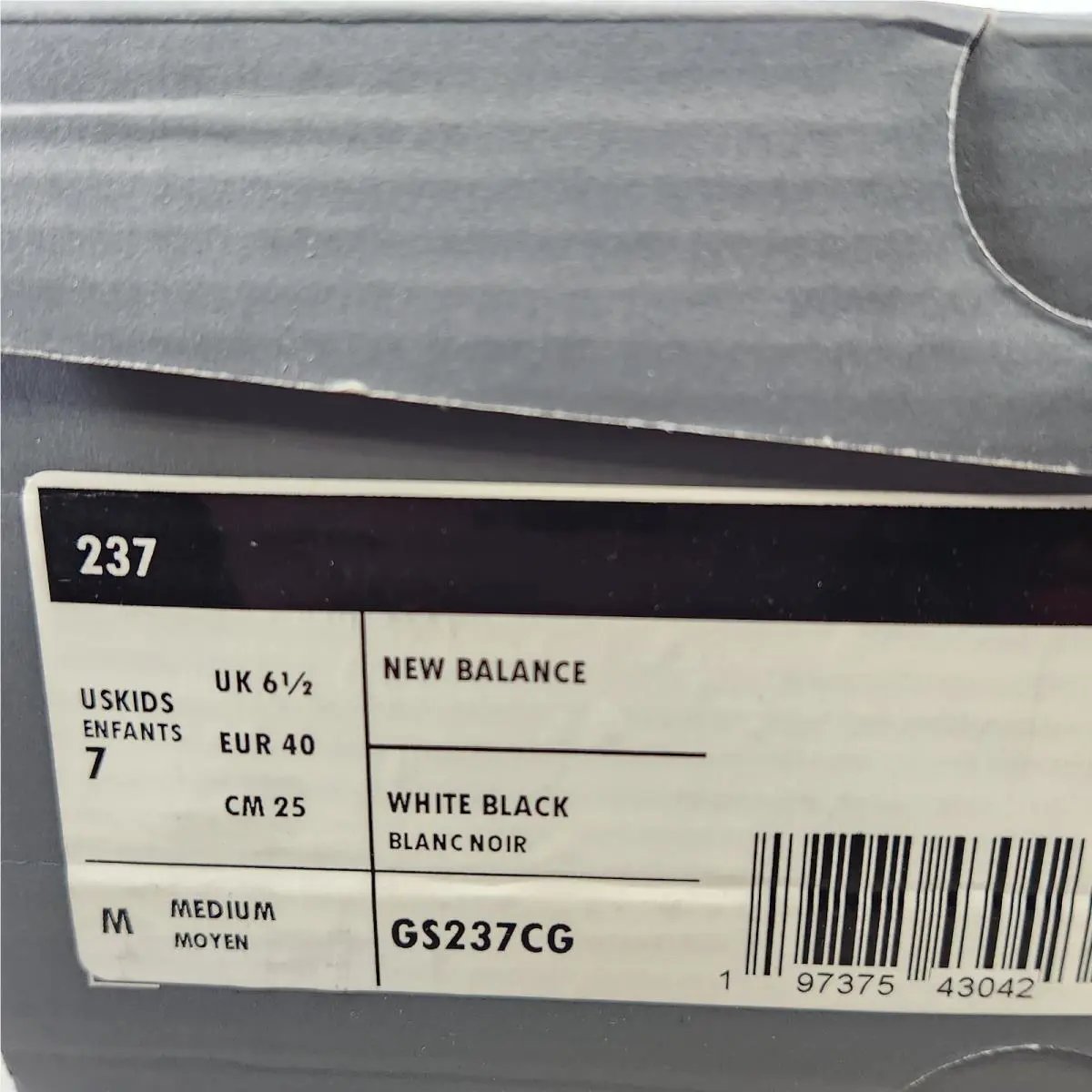 New Balance shoes - New Balance 237 - White 5