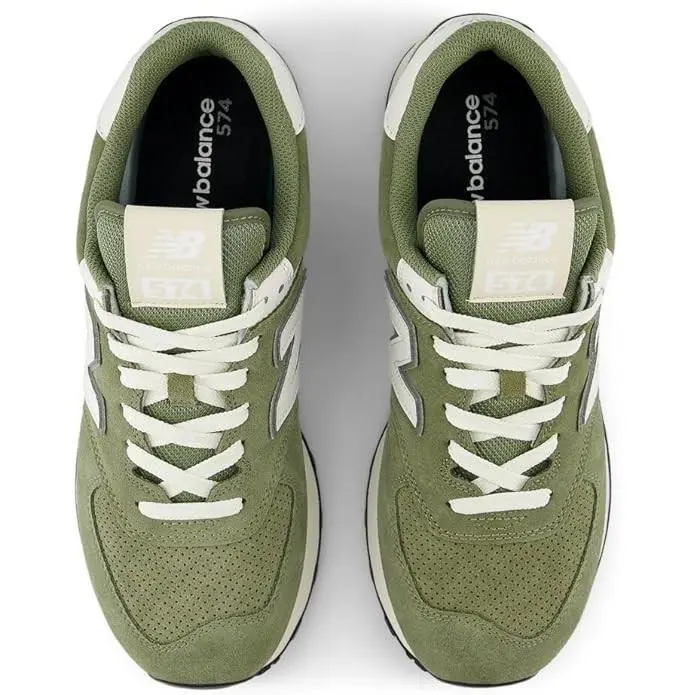 New Balance shoes - 574 V2 - Dark Olivine / Sea Salt (UPC: 197967955303) 3