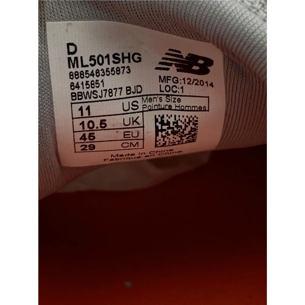 New Balance shoes - New Balance 501 - ML501SHG - Multicolor 7