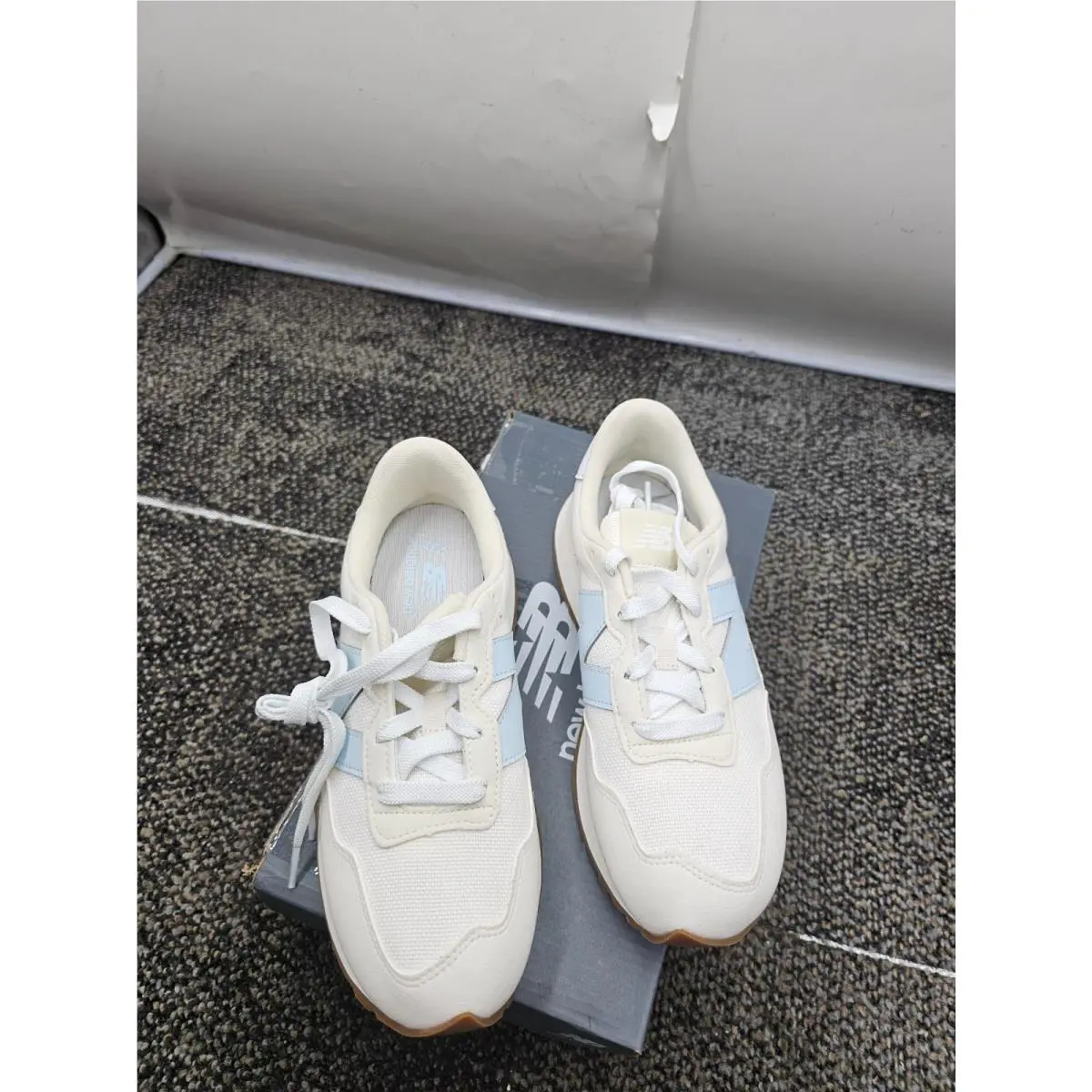 New Balance shoes - NEW BALANCE GS237WF - GS237WF - Blue White (UPC: 198686821344) 0
