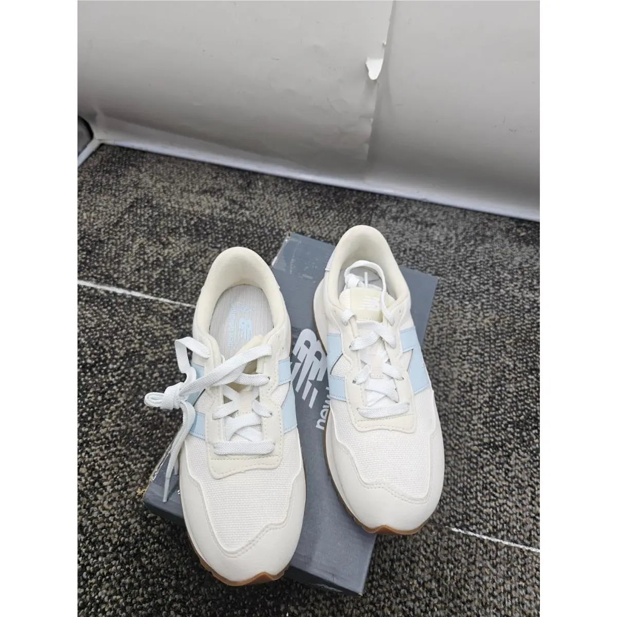 New Balance shoes - NEW BALANCE GS237WF - GS237WF - Blue White (UPC: 198686821344) 0