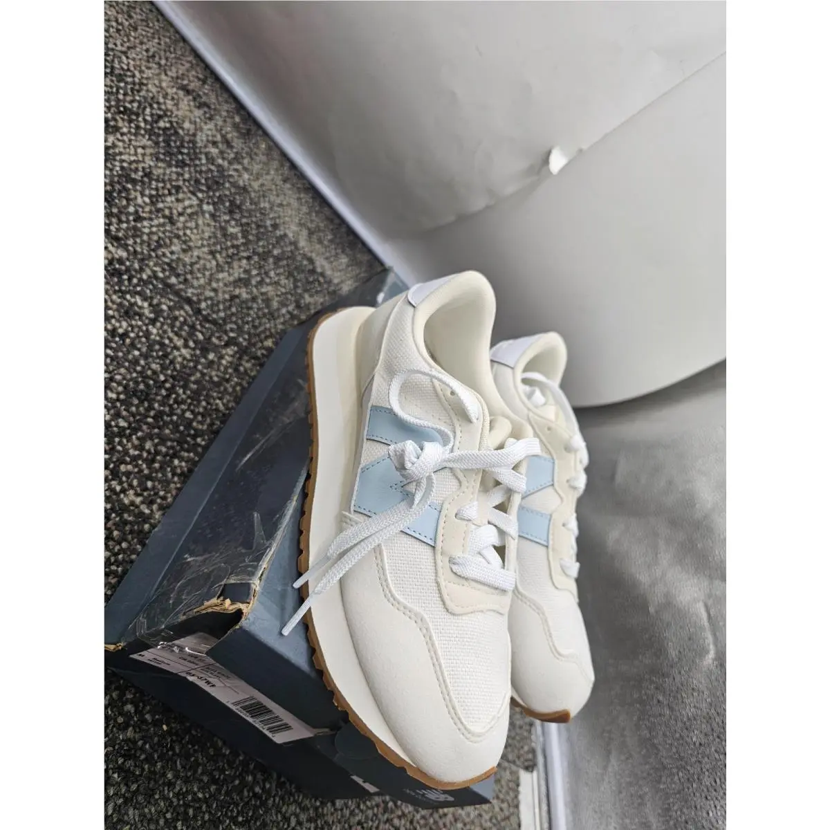 New Balance shoes - NEW BALANCE GS237WF - GS237WF - Blue White (UPC: 198686821344) 1