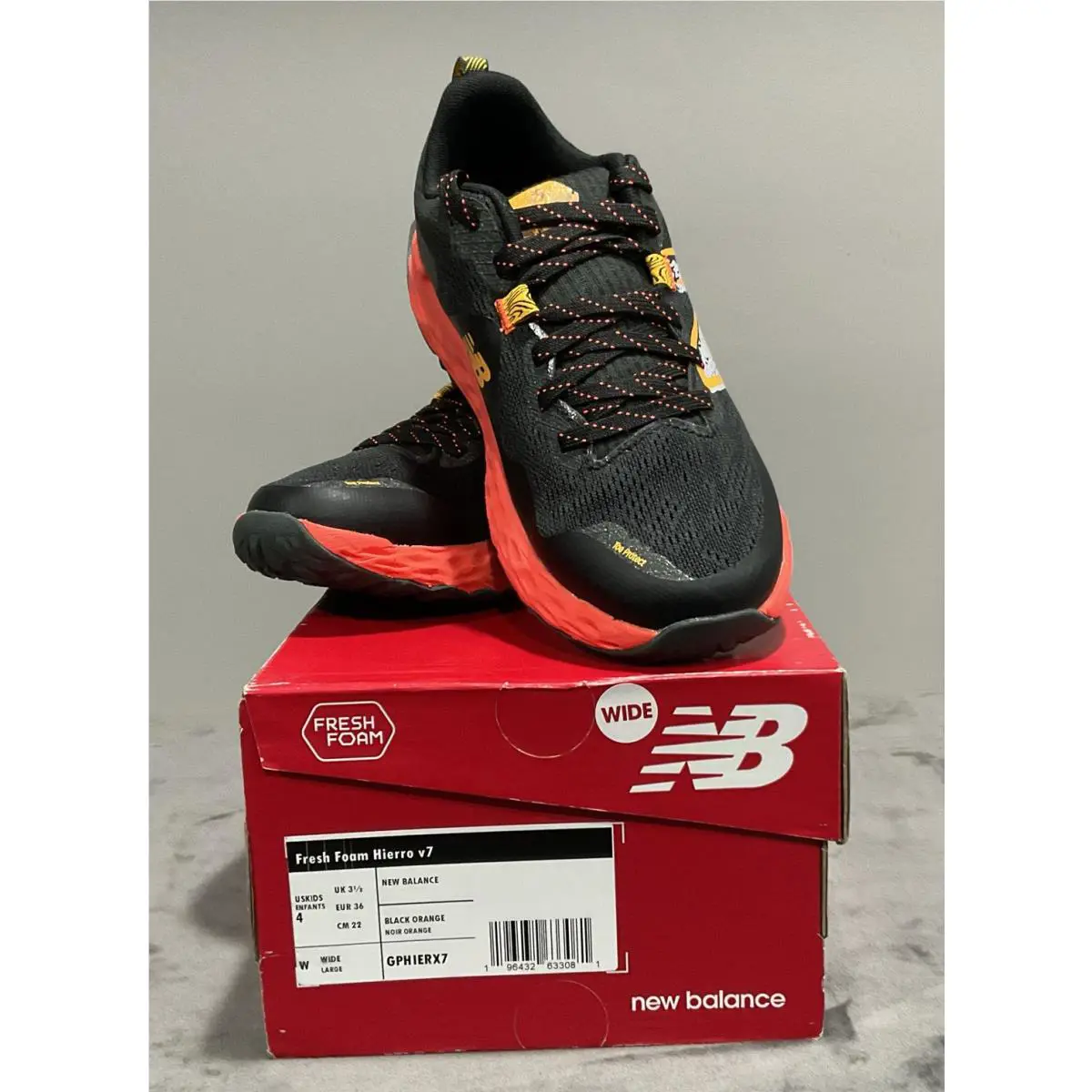 New Balance shoes - New Balance Fresh Foam Hierro - Black (UPC: 0196432633081) 11