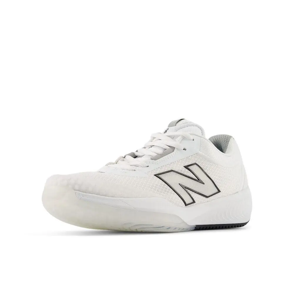 New Balance Women`s Fuelcell 996 V6 Tennis Shoe White/black 11 M