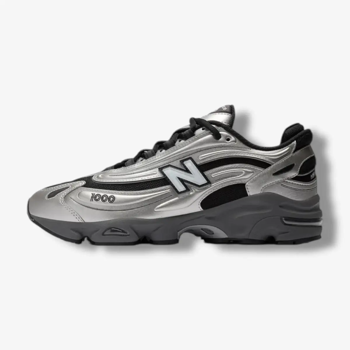 New Balance shoes - New Balance 1000 - Black/Silver Metallic 0