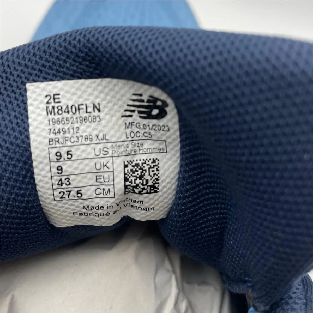 New Balance shoes - New Balance 840 - Blue (UPC: 196652196144) 9
