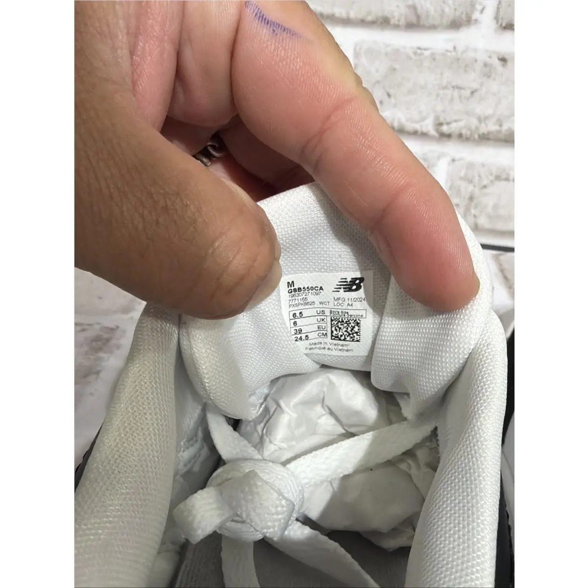 New Balance shoes - New Balance 550 - White 1