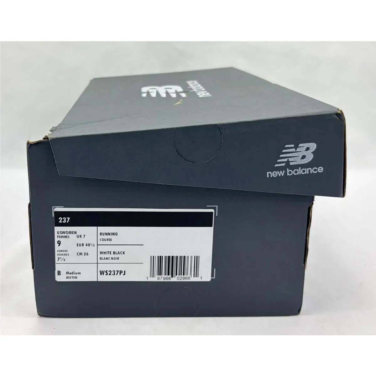 New Balance shoes - New Balance 237 - WS237PJ - White/Black/Leopard Logo (UPC: 197966029661) 12