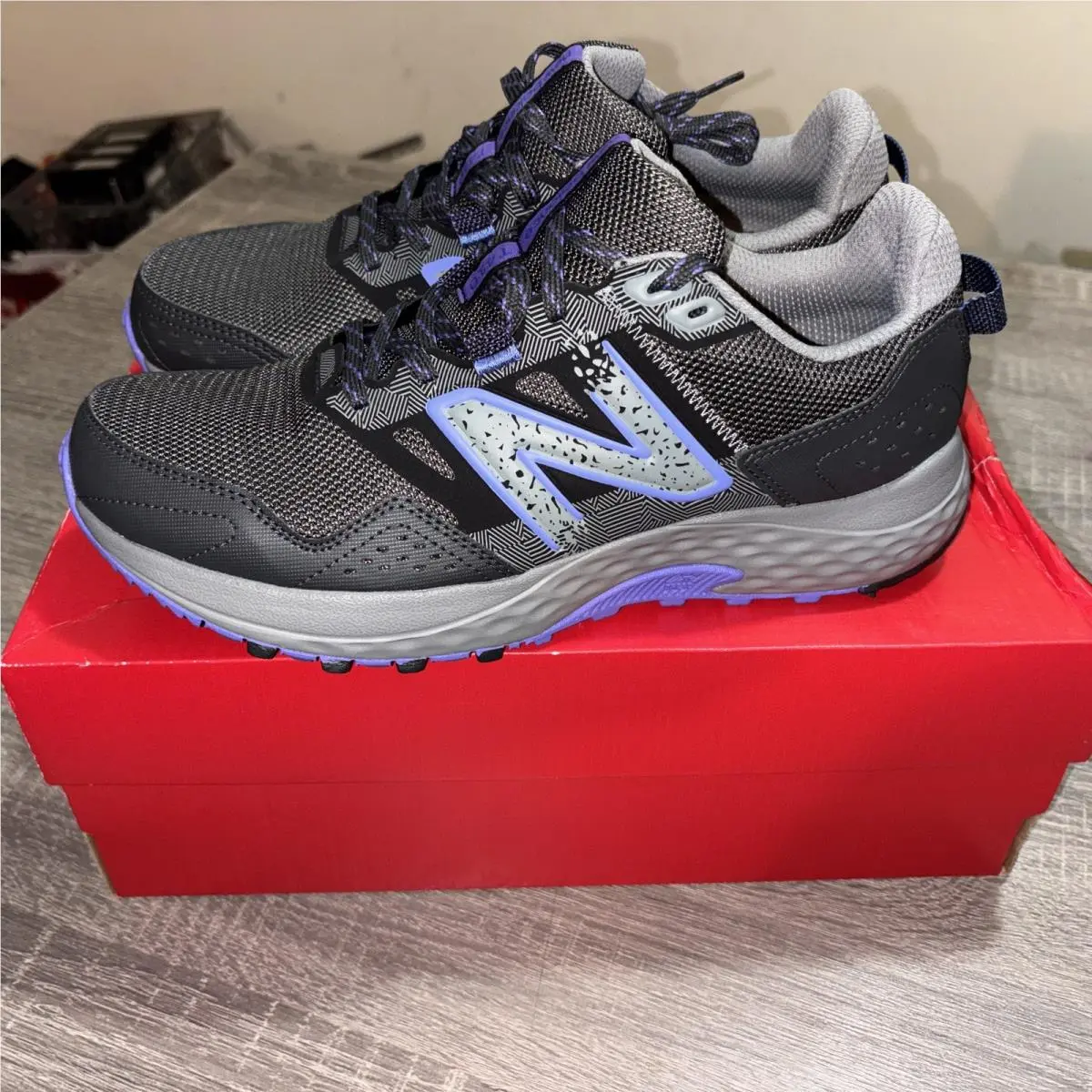 New Balance shoes - New Balance 410v8 - WT410LQ8 - SHADOW GREY / ELECTIC INDIGO / BLACK 2