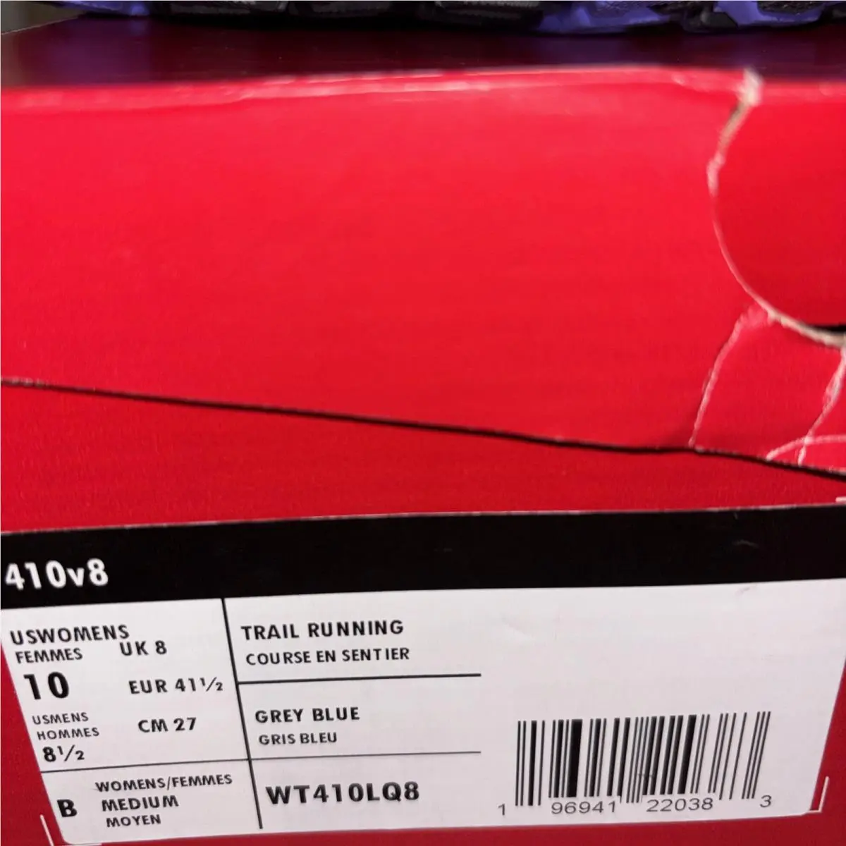 New Balance shoes - New Balance 410v8 - WT410LQ8 - SHADOW GREY / ELECTIC INDIGO / BLACK 4