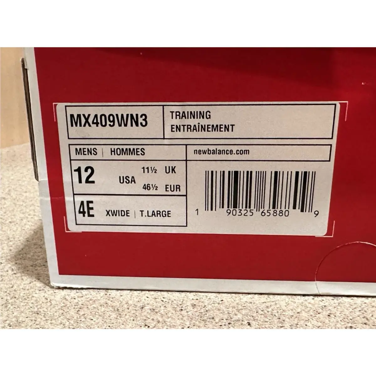 New Balance shoes - MX409WN3 - MX409WN3 - White (UPC: 190325658809) 1