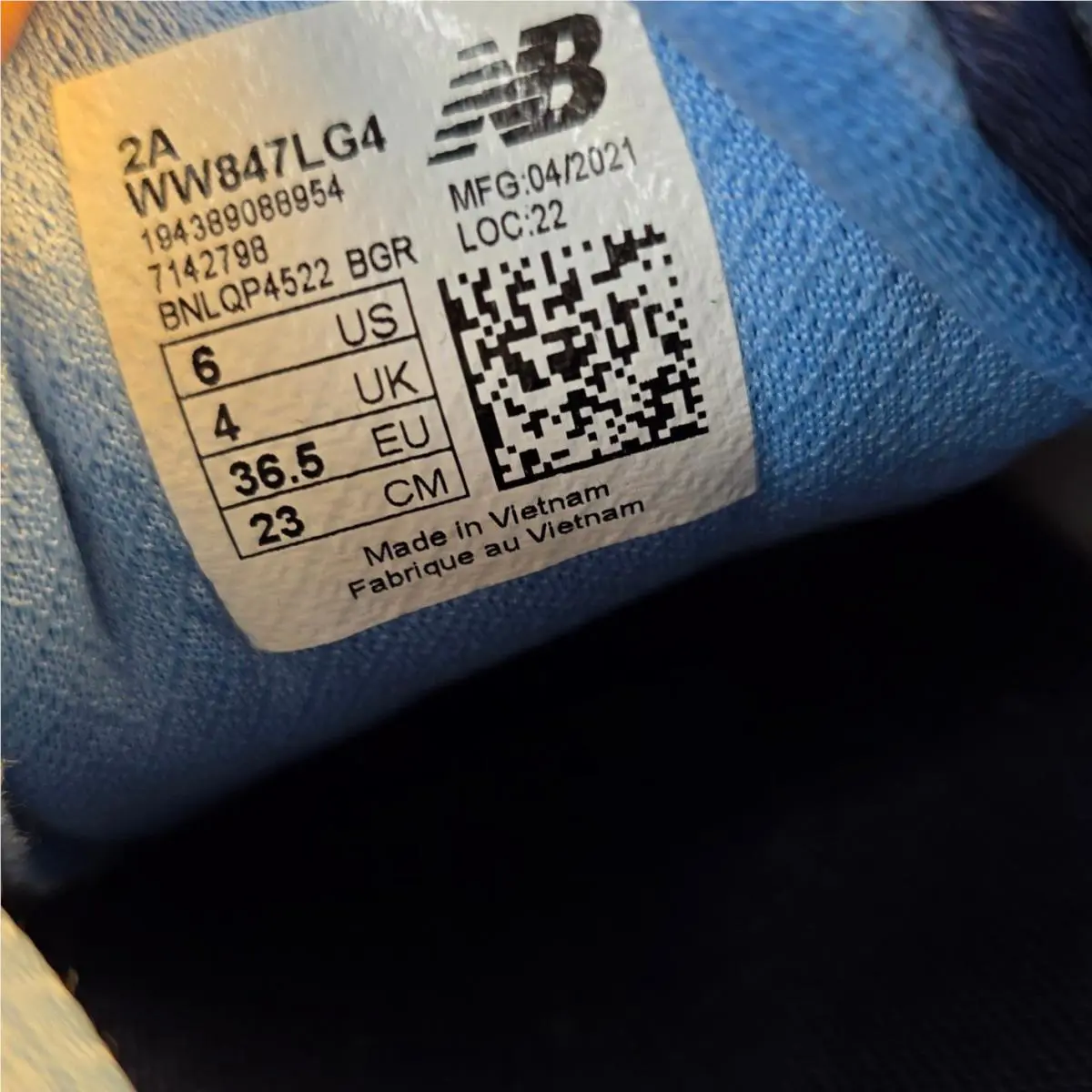 New Balance shoes - New Balance 847v4 - Blue 2