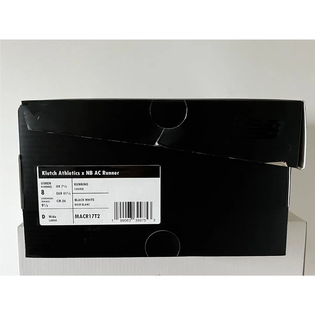 New Balance shoes - AC Runner - Runner - Black 9