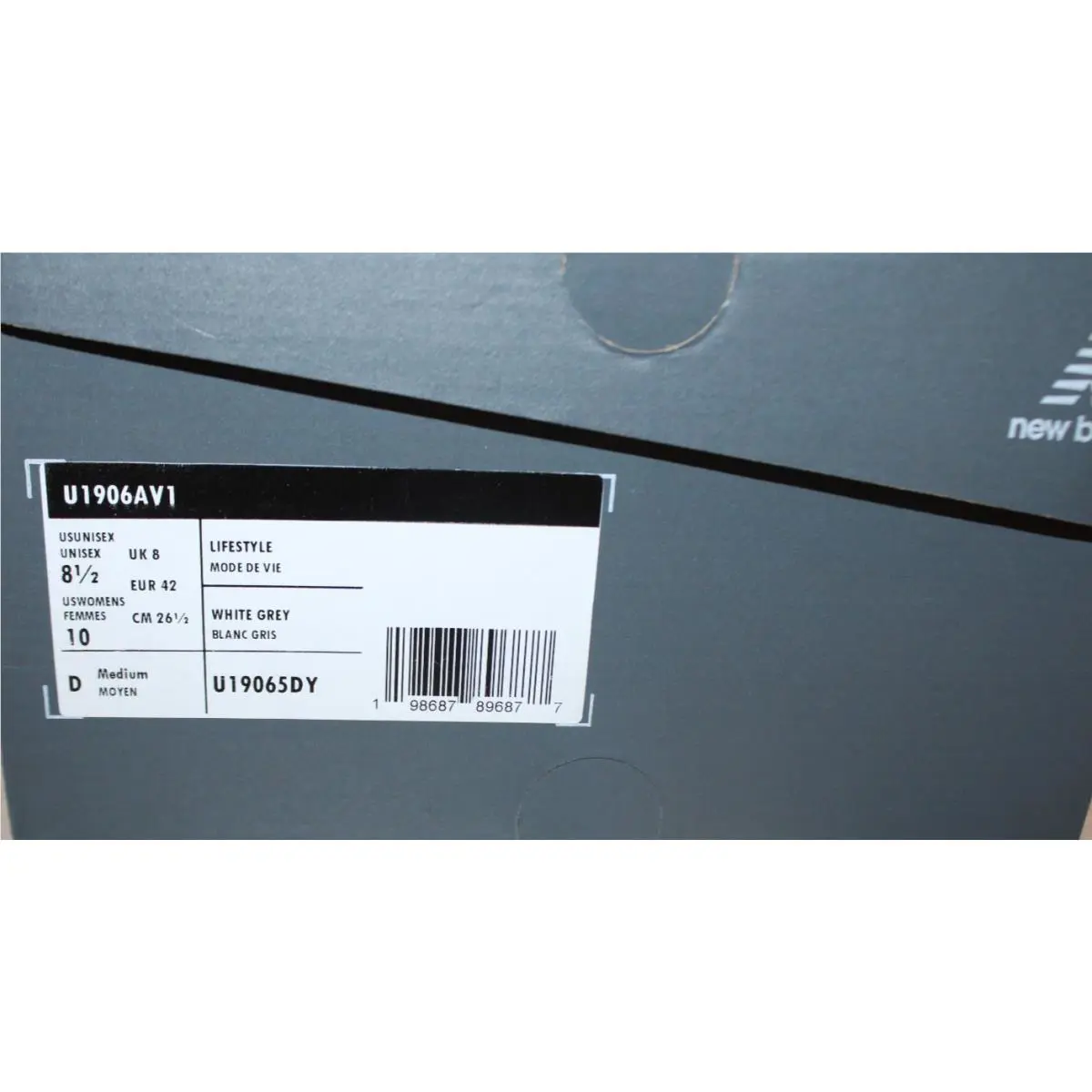 New Balance shoes - New Balance 19096A - Gray 0
