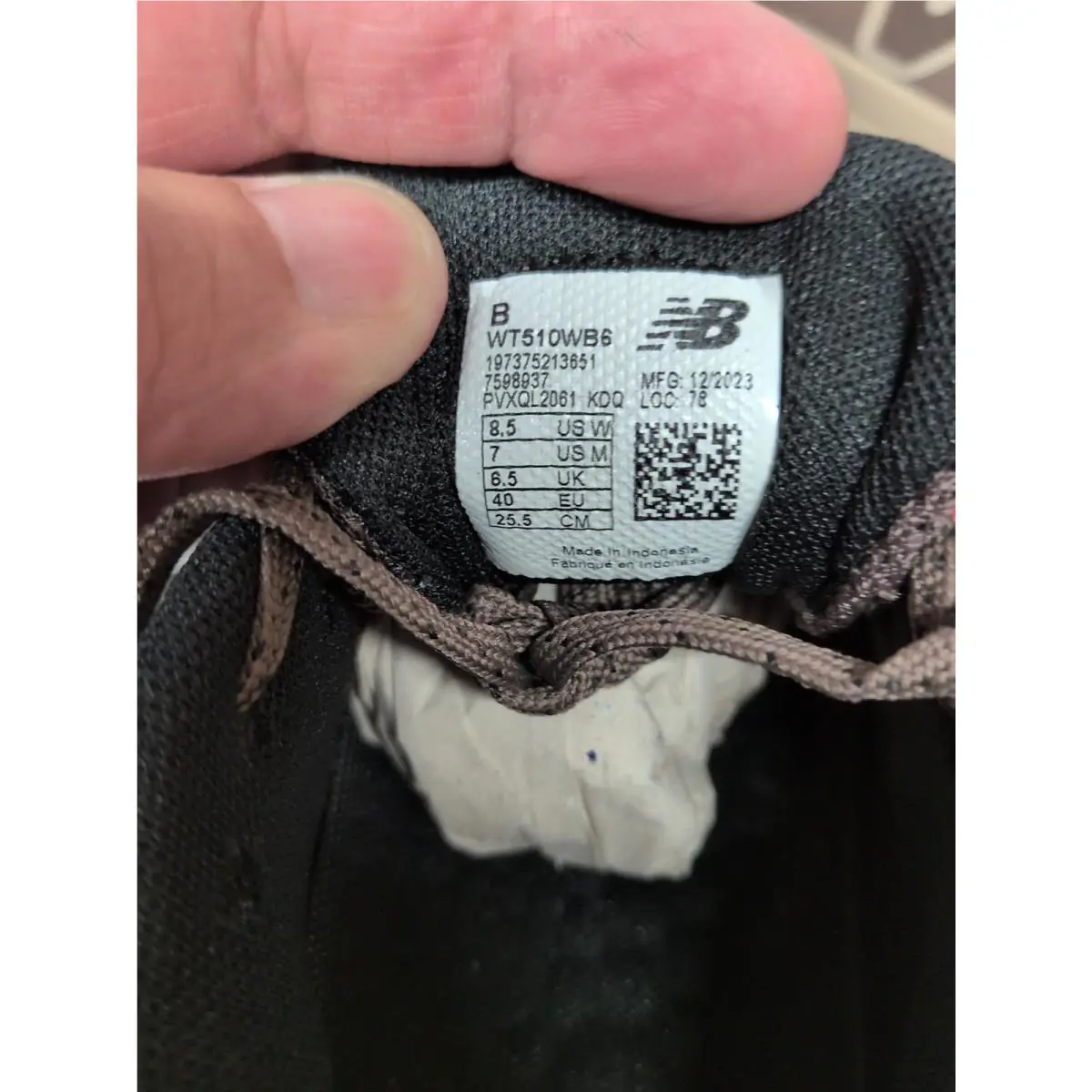 New Balance shoes - New Balance Fresh Foam - Fresh Foam - WT510WB6 - Brown 7
