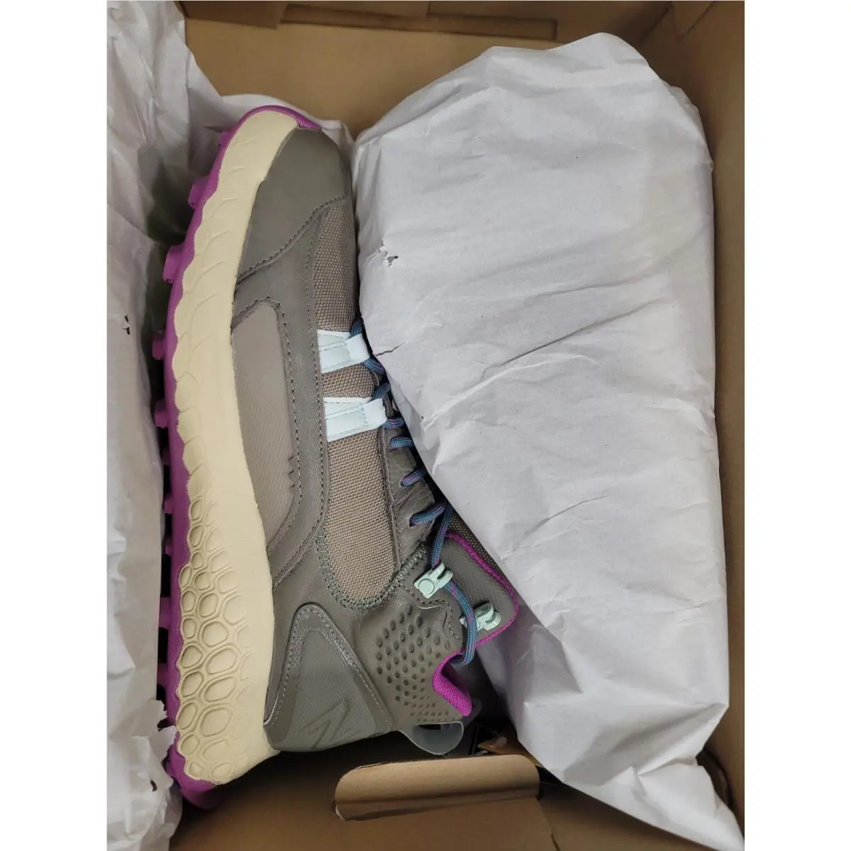 New Balance shoes - New Balance Fresh Foam Hierro - Grey/Brown/Green (UPC: 196307055673) 4