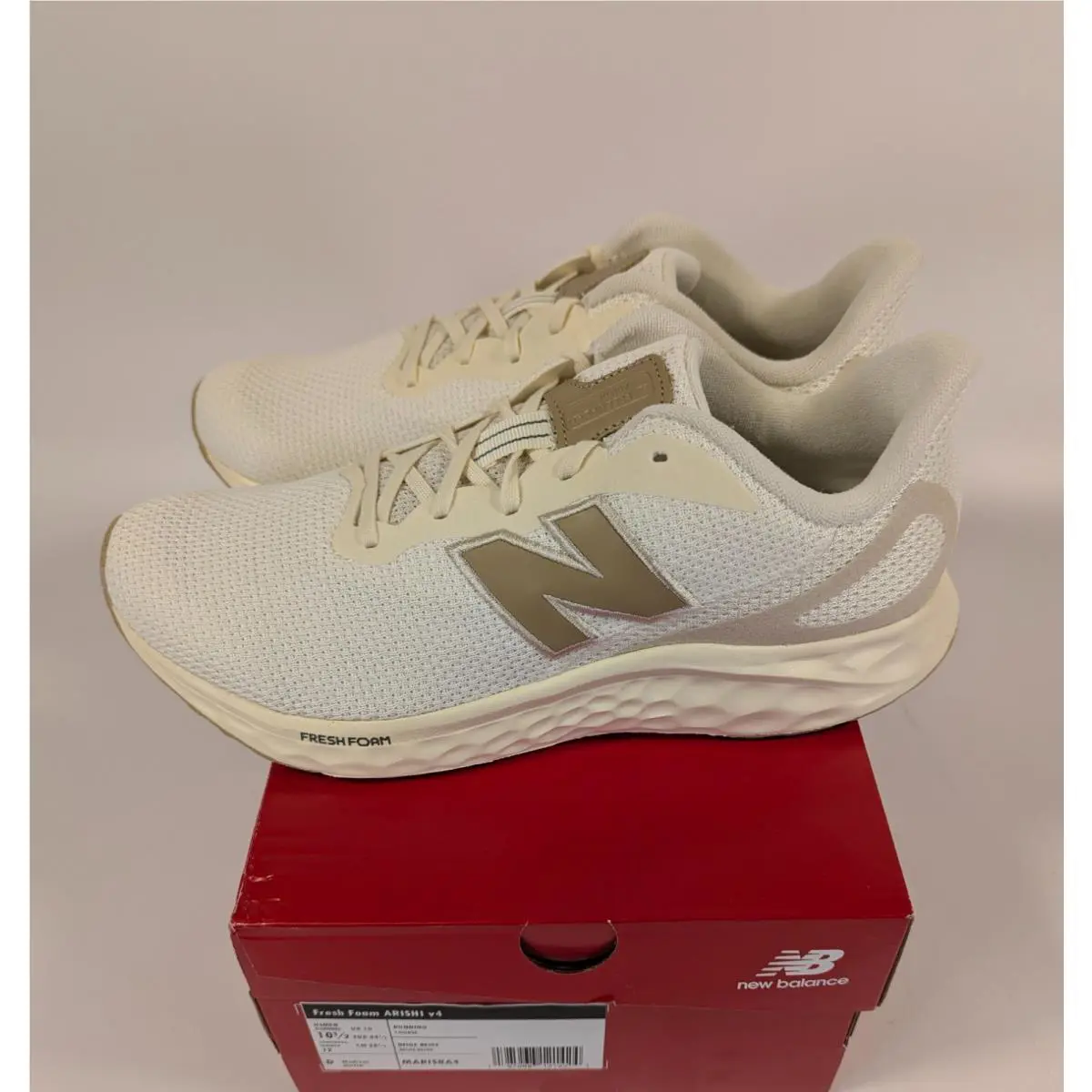 New Balance shoes - New Balance Fresh Foam Arishi v4 MARISRA4 - Beige (UPC: 197968121424) 3
