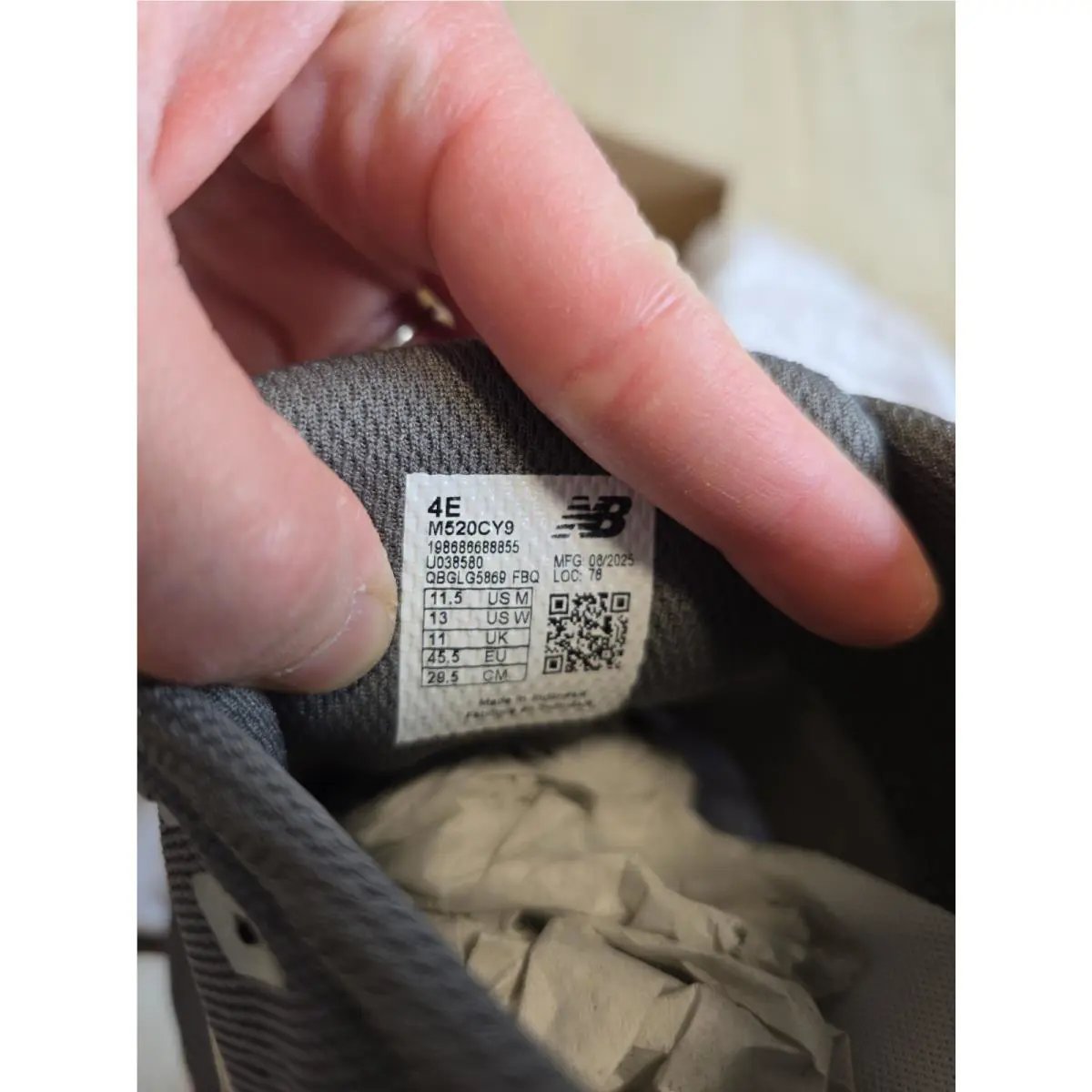 New Balance shoes - New Balance 520 - Gray 7