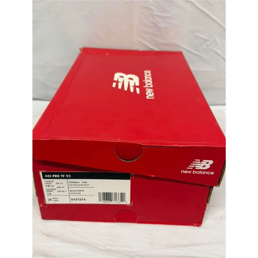 New Balance shoes - New Balance 442 - U42T6TA - Black 100/Nb 103 White (UPC: 198688713340) 9