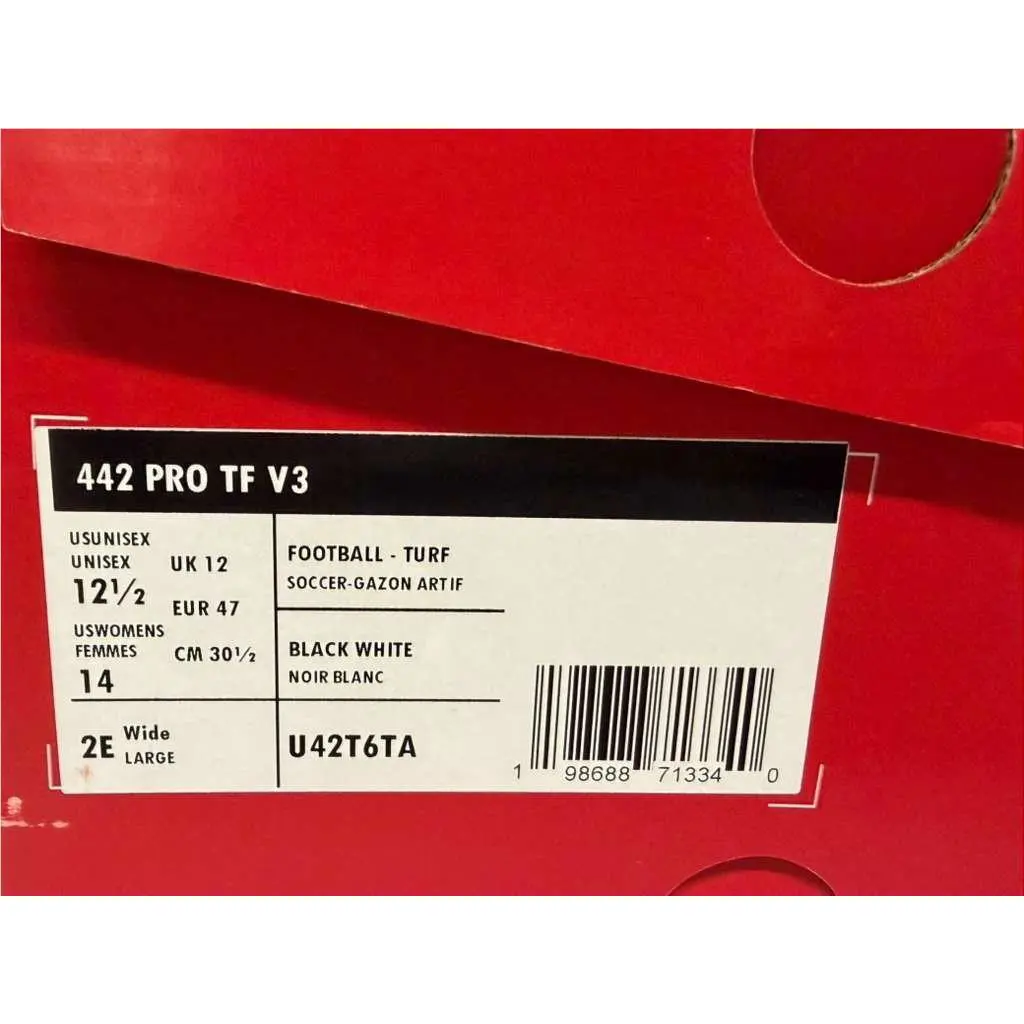 New Balance shoes - New Balance 442 - U42T6TA - Black 100/Nb 103 White (UPC: 198688713340) 10