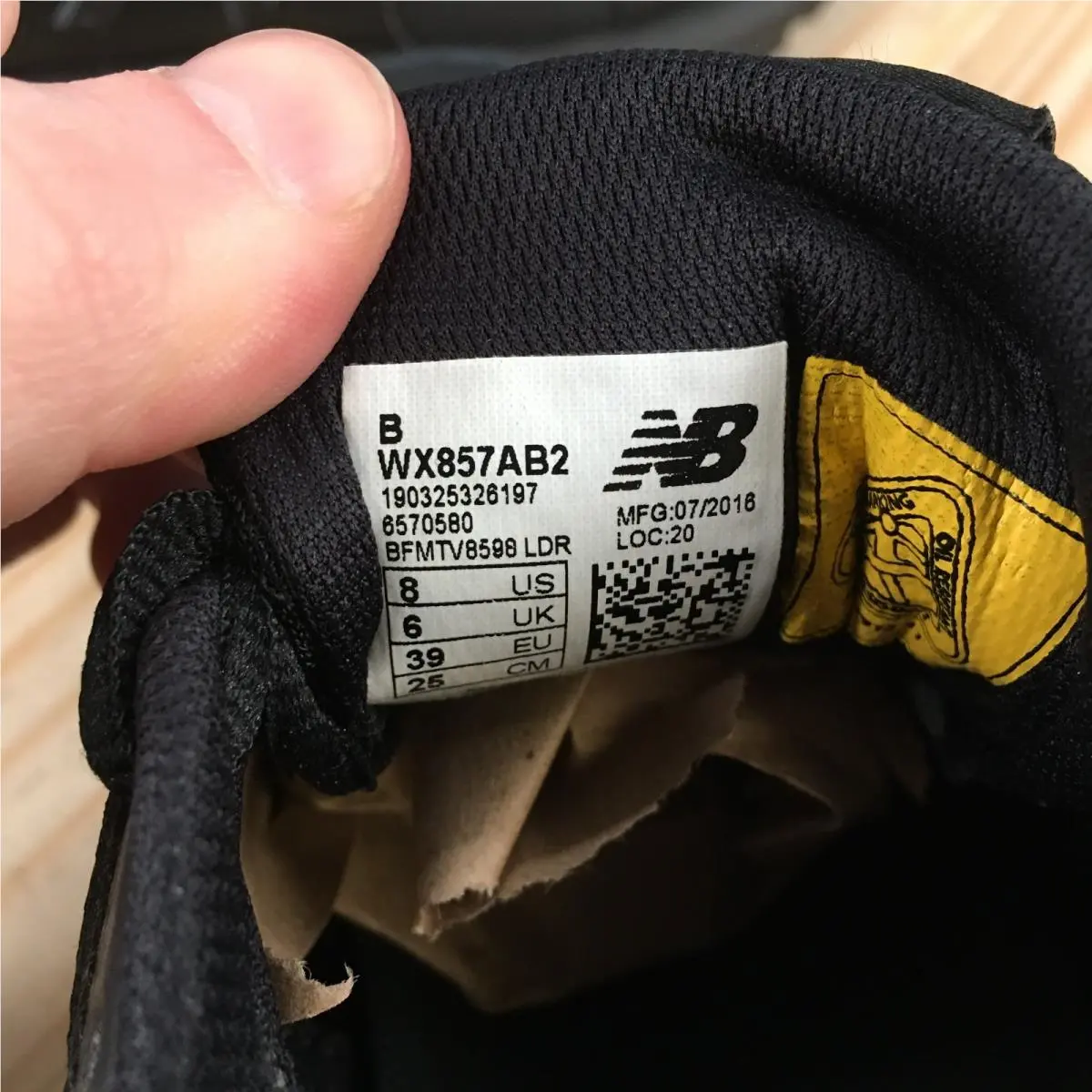 New Balance shoes - New Balance 857v2 - WX857AB2 - Black 13