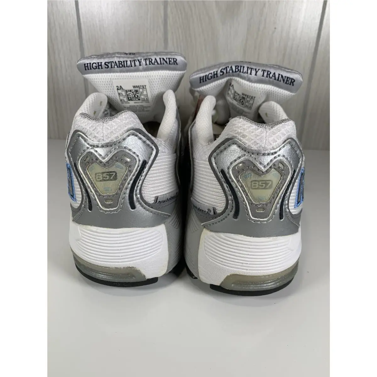 New Balance shoes - New Balance 857 - W857ST - White Blue (UPC: 0885270011525) 3
